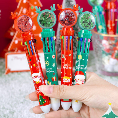 Colorful Holiday Glitter Pens