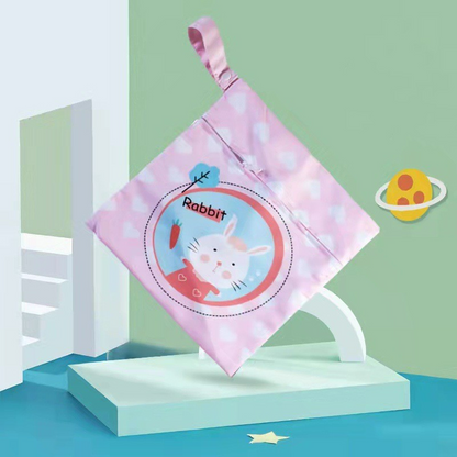 Waterproof Baby Bag with Zipper – Reusable Stroller Organizer