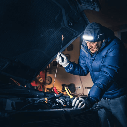 Rechargeable LED Headlight with Motion Sensor