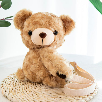 Soft Teddy Bear Backpack