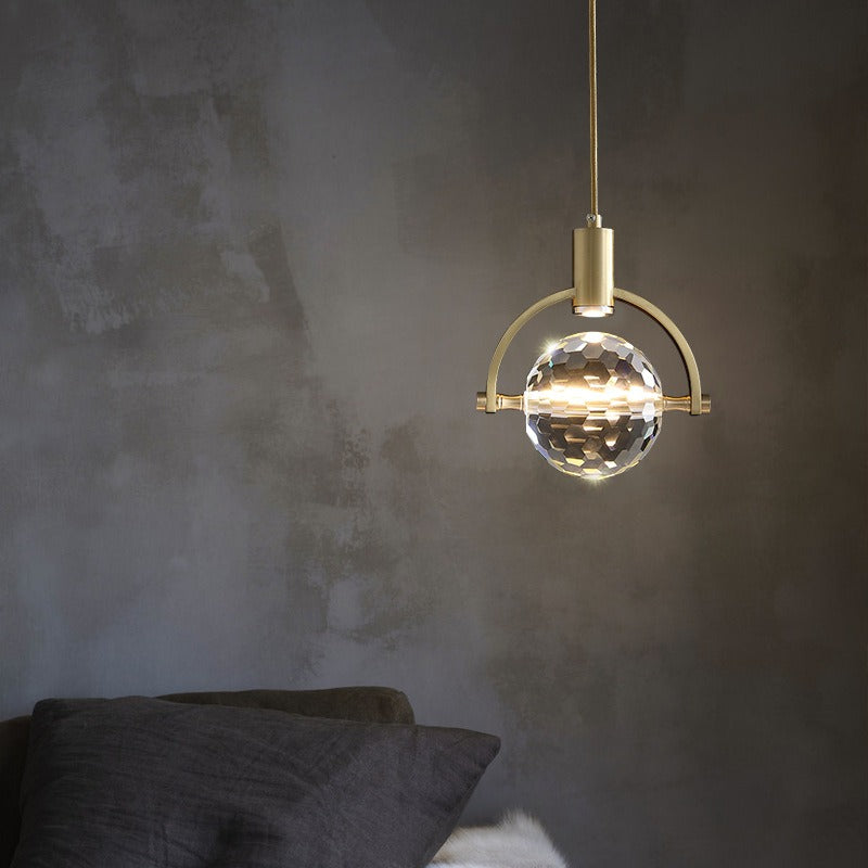 Elegant Circular LED Crystal Ceiling Light - Befez