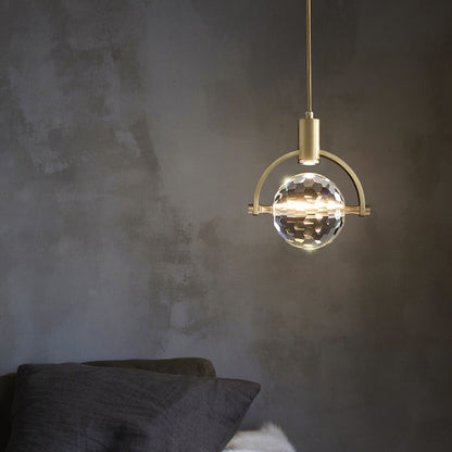 Elegant Circular LED Crystal Ceiling Light - Befez