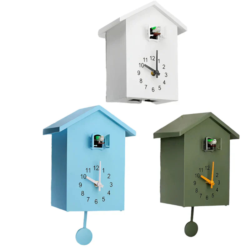 Traditional Quartz Cuckoo Wall Clock for Home Decor