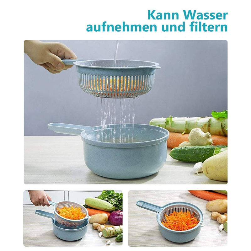 Practical 12-in-1 Kitchen Vegetable Cutter Tool