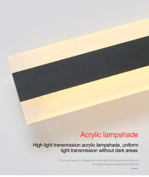 Eco Friendly Waterproof Outdoor Wall Lamp