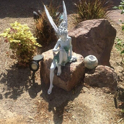 Whimsical Fairy Outdoor Garden Decoration