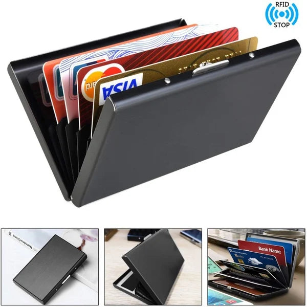 Slim Protective Metal Credit Card Holder