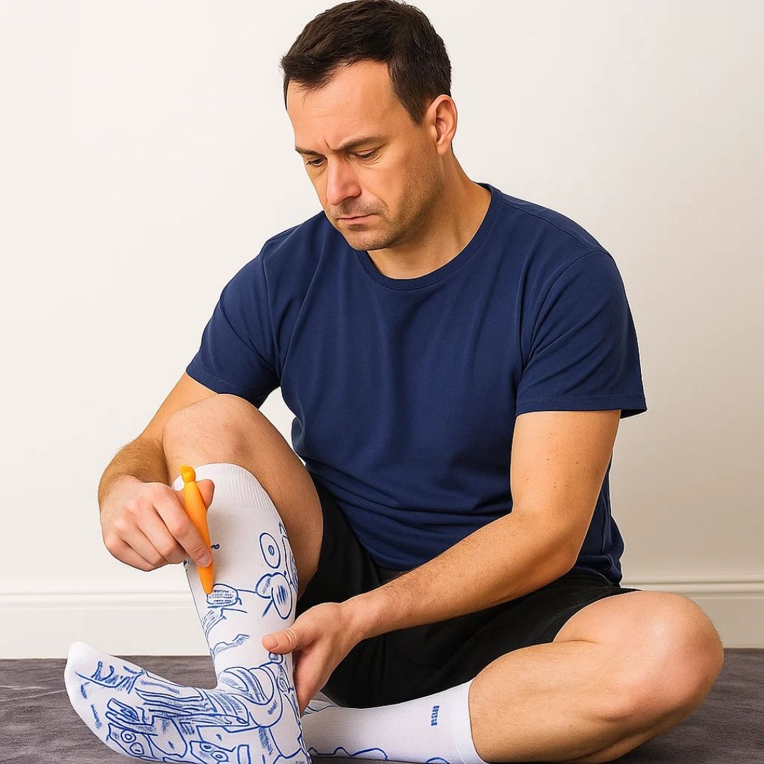 Comfortable Reflexology Socks for Foot Pain Relief