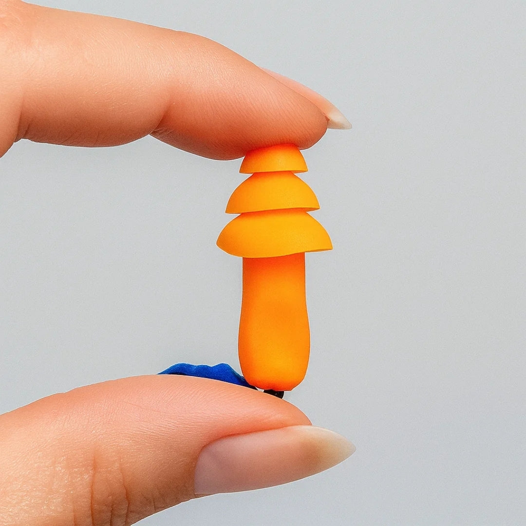 Comfortable Reusable Earplugs for Sleep and Travel