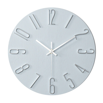 Befez | Sleek Black Silent Clock | 30cm Contemporary Style