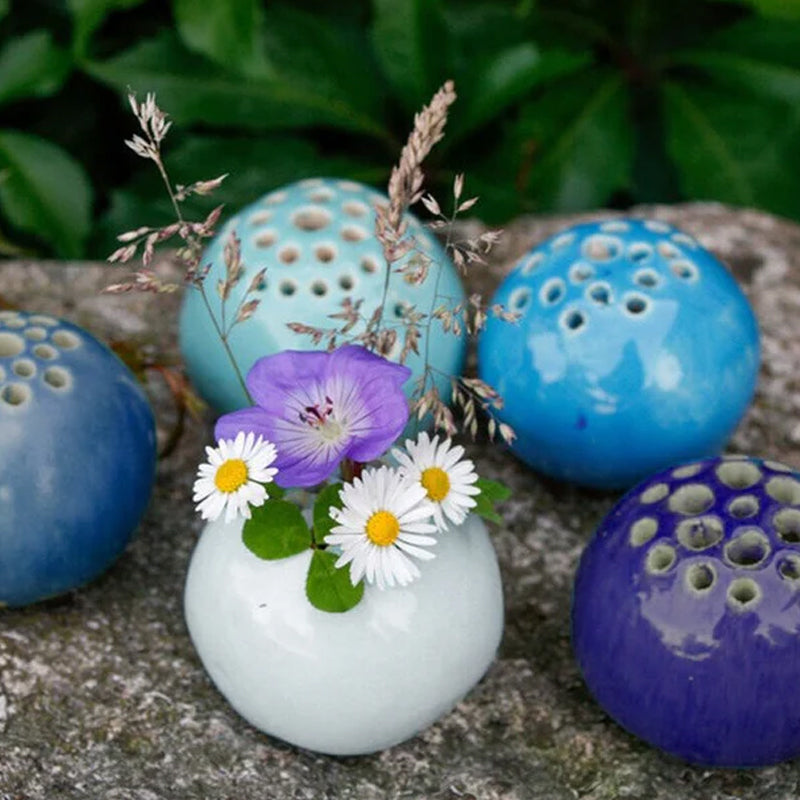 Unique Handmade Stone Vase Table Decor