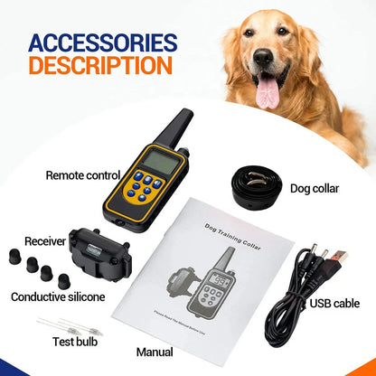 Befez Rechargeable Waterproof Dog Training Collar