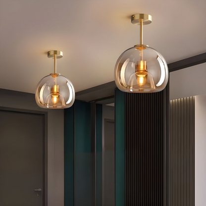 Simple Modern Overhead LED Lamp