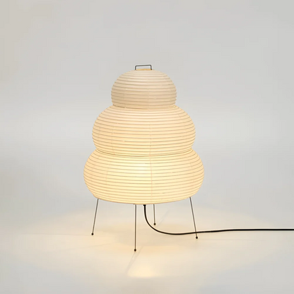 Traditional Asian Paper Floor Light