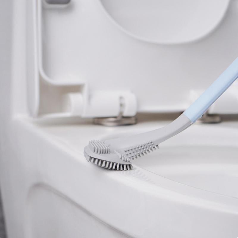 Quick Clean Silicone Toilet Brush