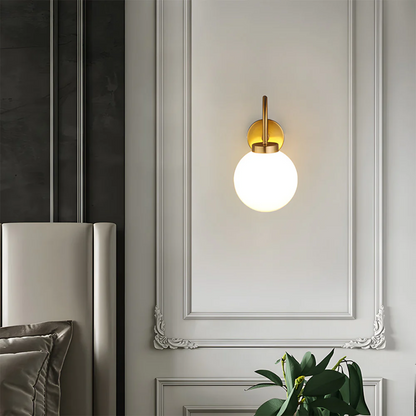 Stylish Glass Ball Table Lamp