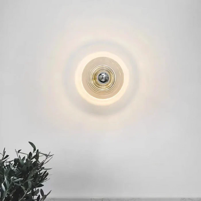 Classic Clear Glass Wall Light - Befez
