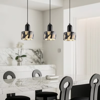 Elegant Marble Drop Pendant Light