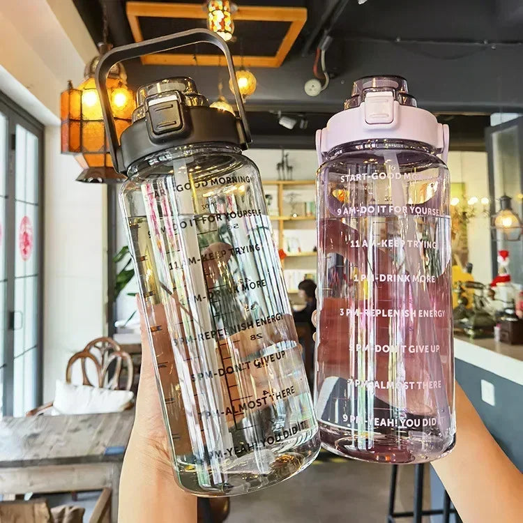 Befez | Leakproof 2L Insulated Sports Water Bottle with Straw