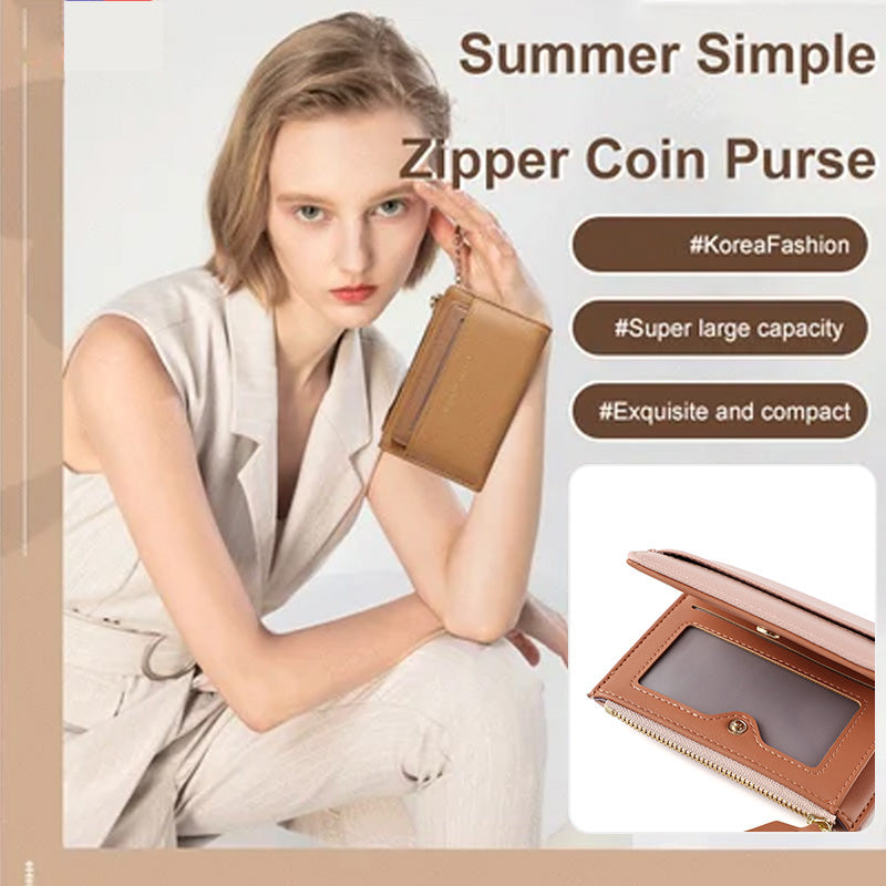 Practical Travel Wallet with Multiple Card Compartments