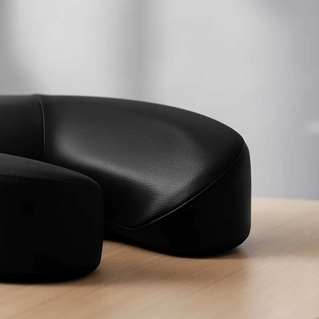 Travel Neck Pillow - Soft Ergonomic Support Cushion