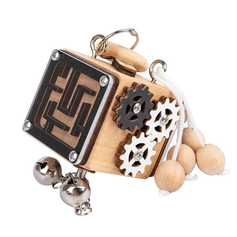 Fun Wooden Sensory Toy Block