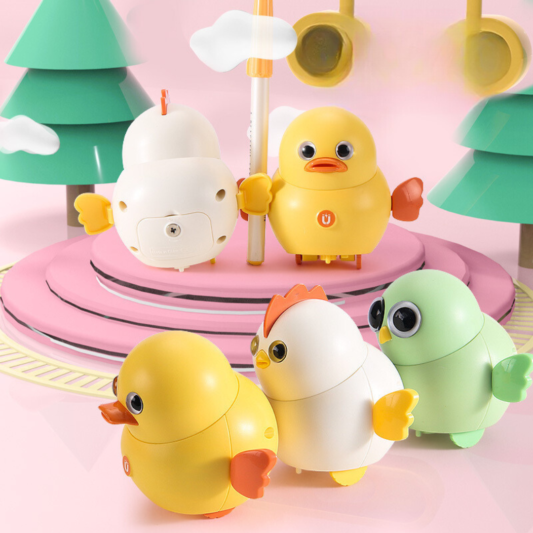 Fun Wobbly Chicken Kids Toy