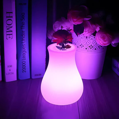 Beautiful Floral Glass Vase