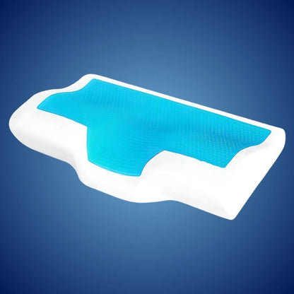 Contour Memory Foam Neck Pillow for Pain Relief Sleep