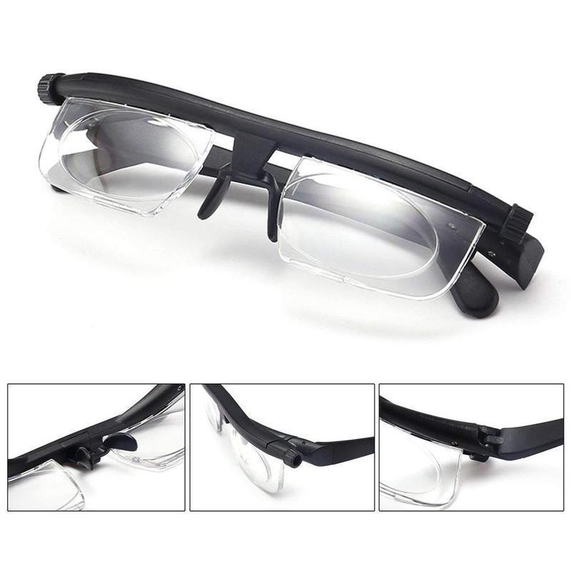 Clear Vision Adjustable Reading Glasses for Men Women