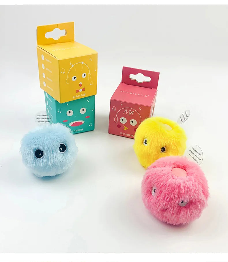 Fun Cat Toy Balls with Realistic Animal Sounds