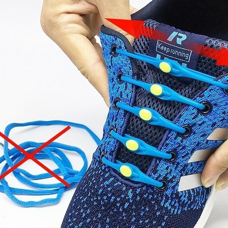 Simple Elastic Shoe Laces (12 Pack)