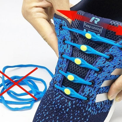 Simple Elastic Shoe Laces (12 Pack)