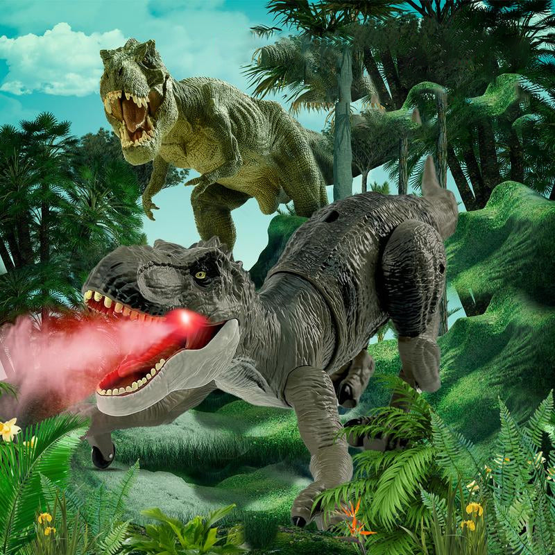 Remote Control Dinosaur Toy with Fog Effect