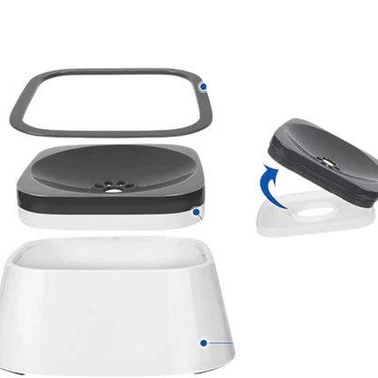 Spill-proof Pet Water Bowl for Dogs and Cats