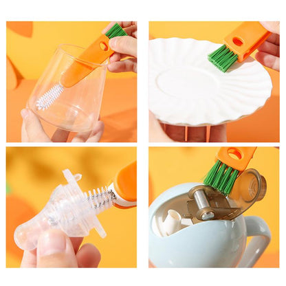 Practical 3-in-1 Cup Brush Cleaning Tool
