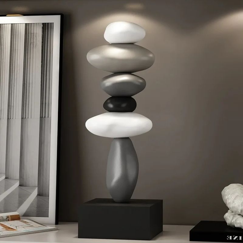 Serenity Decor Sculpture - Calming Home Accent