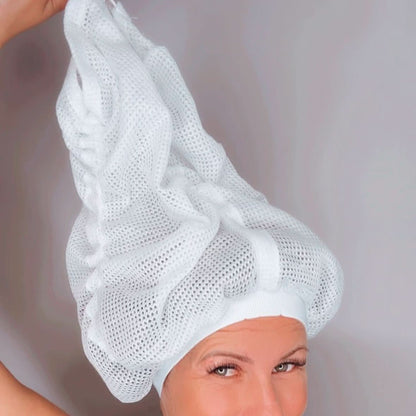 Soft Microfiber Drying Cap for Curly Hair