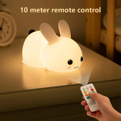 Adorable Bunny Bedside Lamp
