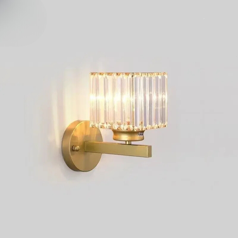 Luxury Sparkle Crystal LED Wall Light