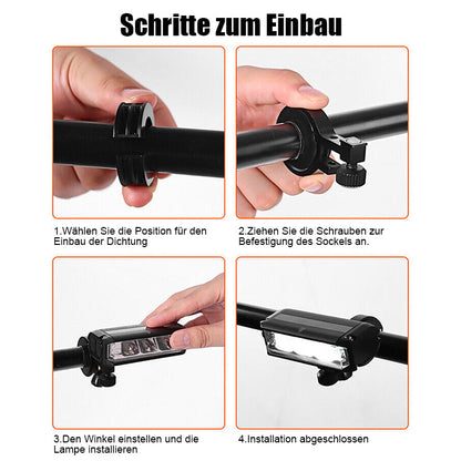 Bright Rechargeable LED Bike Headlight 900 Lumen