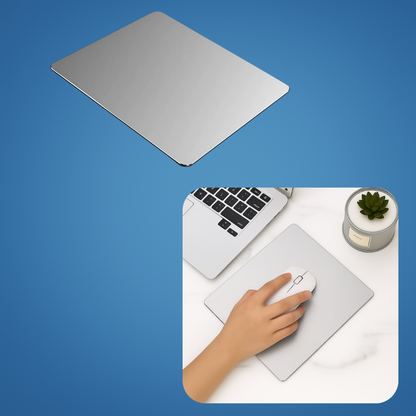 Sturdy Aluminium Desk Pad for Work and Gaming