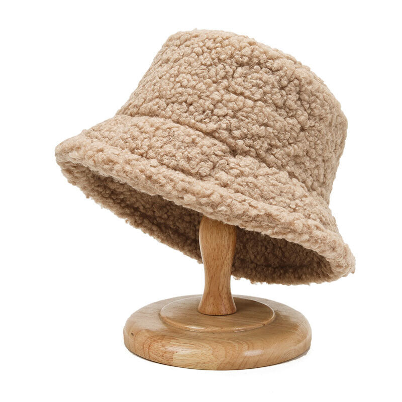 Soft Teddy Beanie Hat for Cold Winter Days