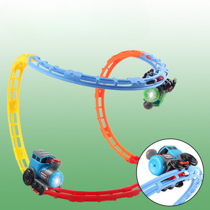 Fun Roller Coaster Train Set