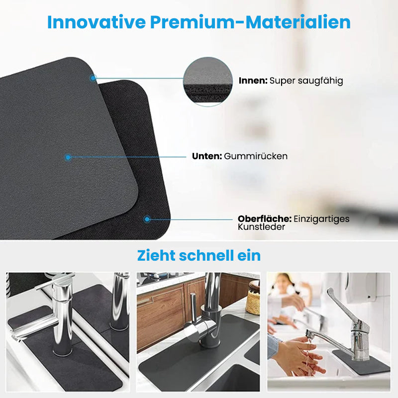 Waterproof Kitchen Sink Faucet Mat
