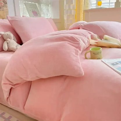 Soft Plush Fleece Duvet Cover Set - Befez