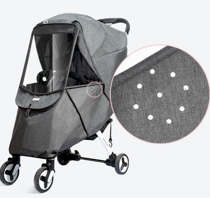Waterproof Stroller Rain Cover - Universal Fit