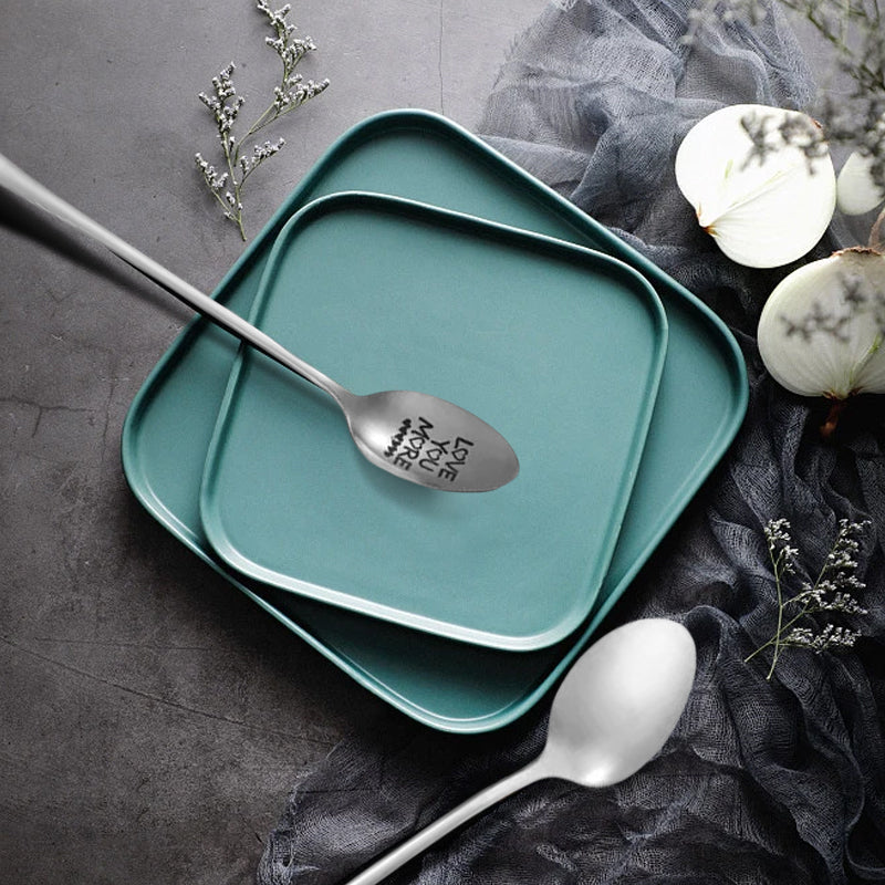 Personalized Romantic Engraved Spoon