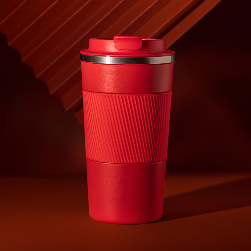 Premium Steel Travel Mug with Leak Proof Lid