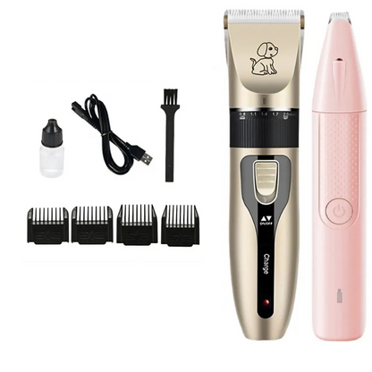 Quiet Pet Grooming Clippers with Long Lasting Battery
